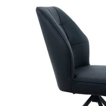 Jedálenská stolička SPARTIA čierna 5