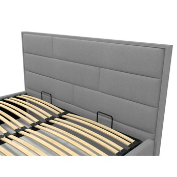 Posteľ s roštom SPECTRAL 1 sivá, 180x200 cm 4