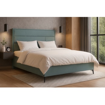 Posteľ s roštom SPECTRAL 1 šalviová, 160x200 cm 1