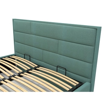 Posteľ s roštom SPECTRAL 1 šalviová, 160x200 cm 4