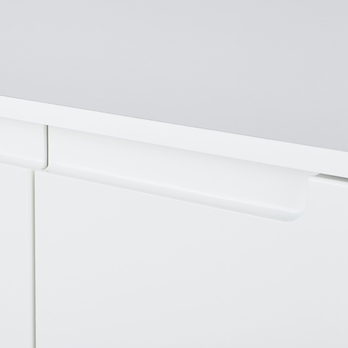 Lavica/skrinka na topánky SPICE biela 5