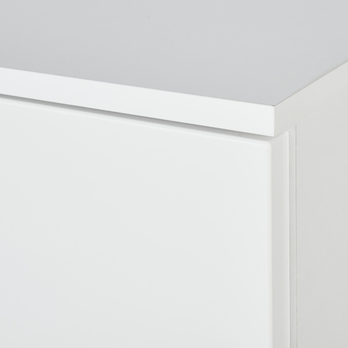 Lavica/skrinka na topánky SPICE biela 6