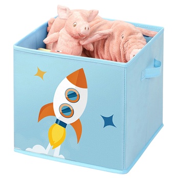 Detské úložné boxy SPICE modrá, sada 3 ks 3