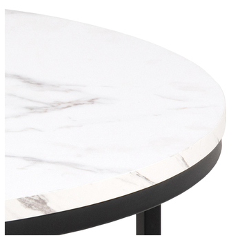 Konferenčný stolík SPIRO biely mramor 2