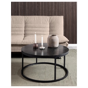 Konferenčný stolík SPIRO čierny mramor 1