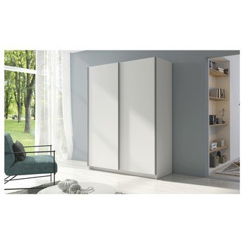 Šatníková skriňa SPLIT biela, šírka 180 cm 1