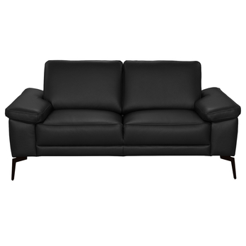 Pohovka SPRING 2-sedák, čierna 1