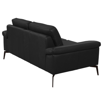 Pohovka SPRING 2-sedák, čierna 3