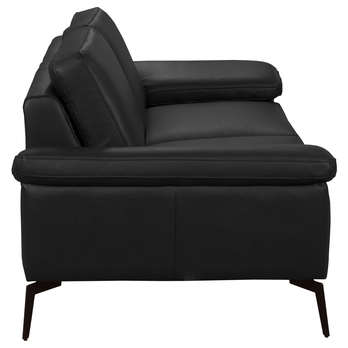 Pohovka SPRING 2-sedák, čierna 4