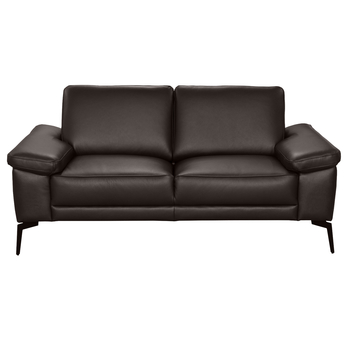 Pohovka SPRING 2-sedák, tmavohnedá 1