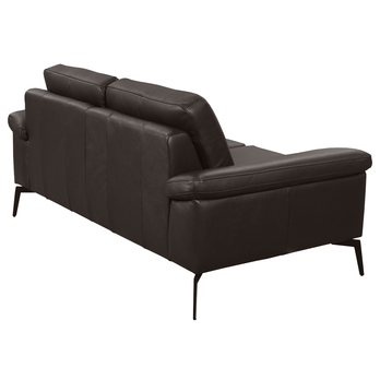 Pohovka SPRING 2-sedák, tmavohnedá 3