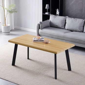 Konferenčný stolík SPYROS divoký dub/čierna 1