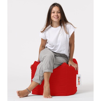 Sedák  SQUARE červená 2