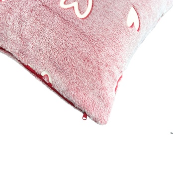 Vankúš SRDIEČKA ružová 1