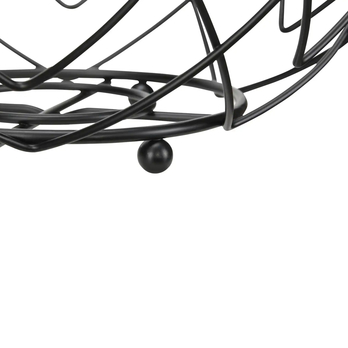 Miska na ovocie STAR čierna, priemer 30 cm 2