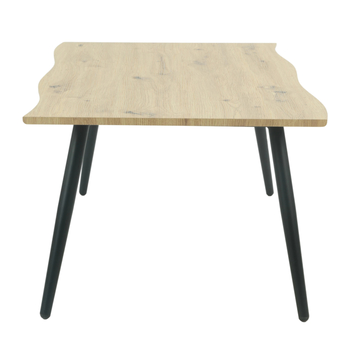 Konferenčný stolík STEEG dub artisan/čierna 2