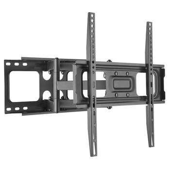 Výsuvný držiak na TV  STELL SHO 5610 čierny kov, polohovateľný, 32"-70" 3
