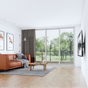 Výsuvný držiak na TV  STELL SHO 5610 čierny kov, polohovateľný, 32"-70" 8