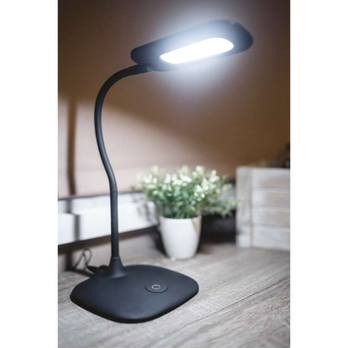 Stolná LED lampa STELLA čierna 1