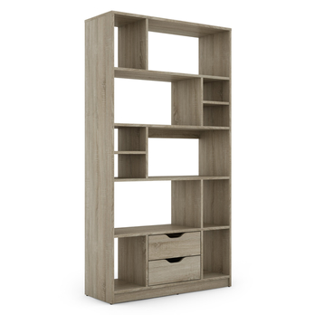 Knihovna STEN 1 dub sonoma 3