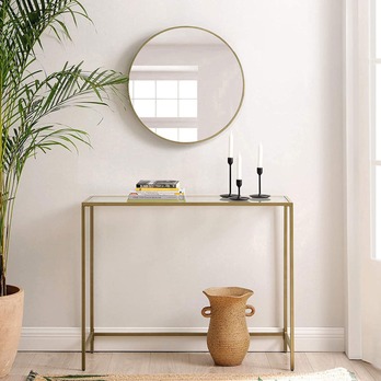 Odkladací stolík STEN I zlatá 2