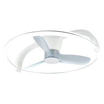 Stropné LED svietidlo s ventilátorom STOCKHOLM biela 1