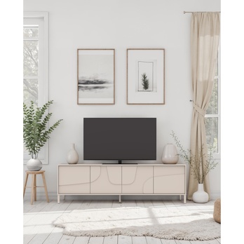 TV komoda STONE 4DV kašmír 9