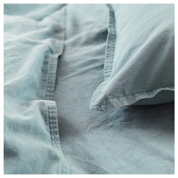 Obliečka STONEWASHED sivozelená, 40x40 cm 1