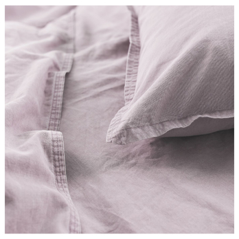 Obliečka STONEWASHED ružová, 40x40 cm 1