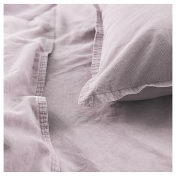 Posteľná bielizeň STONEWASHED ružová, 2 ks 80x80 a 200x200 cm 2