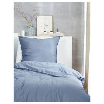 Posteľná bielizeň STONEWASHED denim, 70x90 a 140x200 cm 2