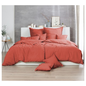 Posteľná bielizeň STONEWASHED siena, 70x90 a 140x200 cm 1