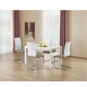 Jedálenský stôl STONFURD XL biela 1