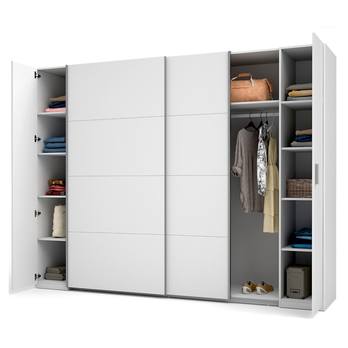 Šatníková skriňa STORE II 20 biela 1