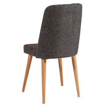 Jedálenská stolička STORMI antracitová/borovica atlantic 1