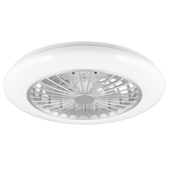 Stropné LED svietidlo s ventilátorom STRALSUND strieborná 2