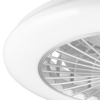 Stropné LED svietidlo s ventilátorom STRALSUND biela 2