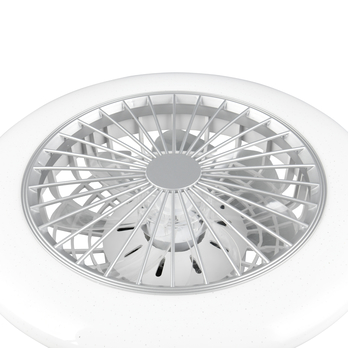 Stropné LED svietidlo s ventilátorom STRALSUND biela 7