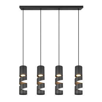 Závesné svietidlo STREAM 1 čierna 1