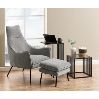 Odkladací stolík STRINGTON 2 čierna 1