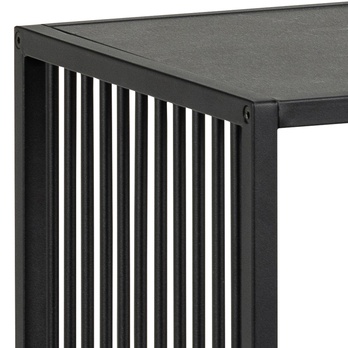 Knižnica STRINGTON 2 čierna/matná čierna 6