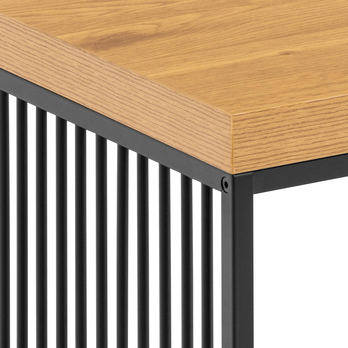 Odkladací stolík STRINGTON prírodná/čierna 4