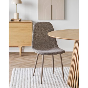 Jedálenská stolička STUCKHULM hnedá 1