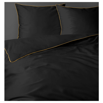 Posteľná bielizeň STYLE čierna, 70x90 a 140x200 cm 1