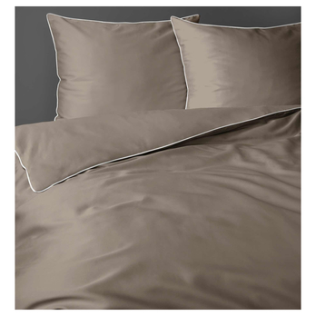 Posteľná bielizeň STYLE taupe, 70x90 a 140x200 cm 1