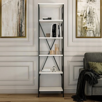 Regál SUADIYE biela 1