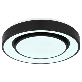 Stropné LED RGB svietidlo SULLY čierna/opál 7