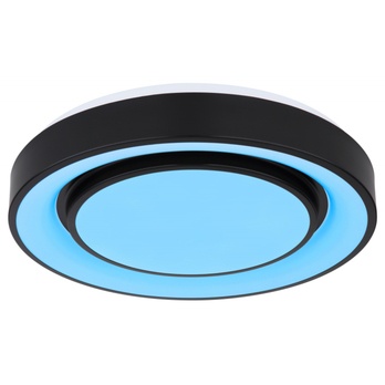 Stropné LED RGB svietidlo SULLY čierna/opál 8