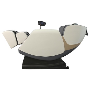 Relaxačné kreslo SULORAO krémová/sivá 3