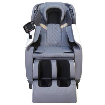 Relaxačné kreslo SULORAO krémová/sivá 4